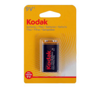 Батарейки Kodak 6F22 HEAVY DUTY 1BL (солевые)