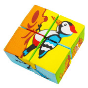 Игрушка кубики Собери картинку Птицы