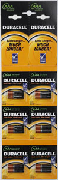 Батарейки DURACELL LR03 BASIC 2BL (алкалиновые)