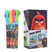 Мыльные пузыри 120 мл. "Angry Birds" цена за шт. (набор. 24шт.)