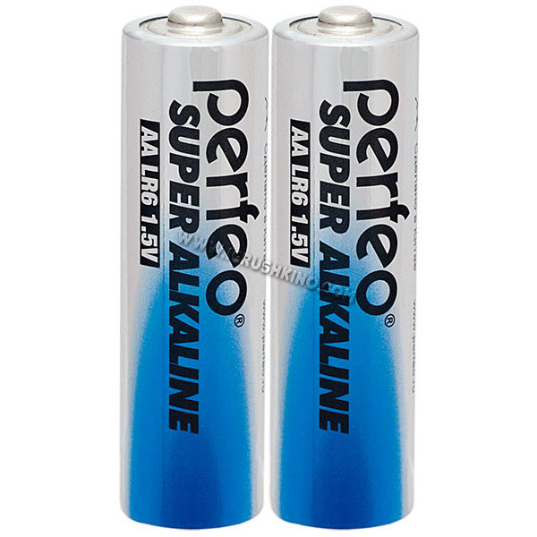 Батарейки Perfeo LR06 Super ALKALINE 2SH (алкалиновые)