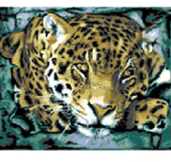 Набор для вышивания "Леопард" (40*50см)