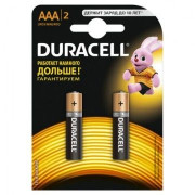 Батарейки DURACELL LR03 BASIC 2BL (алкалиновые)