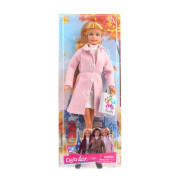 Кукла Defa Lucy Осенняя коллекция в роз.пальто, блистер