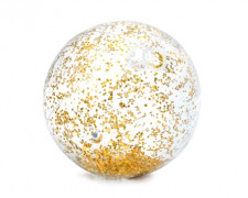 Мяч пляжный 71 см. Прозрачный блеск (2 вида) INTEX Новый дизайн. Арт. 58070NP