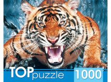 Пазлы 1000 эл. Грозный тигр