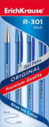 Ручка гелевая EK R-301 Original Gel 40318 синяя,0.5мм