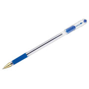 Ручка масл. шар. MunHwa MC GOLD синяя 0,7мм BMC07-02