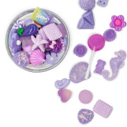 Шармики для слаймов рандомно Фиолетовые (3 шт)