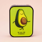 Контейнер для линз &quot;Do you like avocado&quot;, square