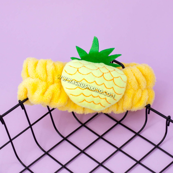 Повязка на голову "Pineapple", yellow
