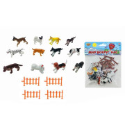 Игровой набор Собаки, 12 предметов, пакет