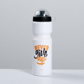 Бутылка для воды "Never give up", 750 мл    5115150