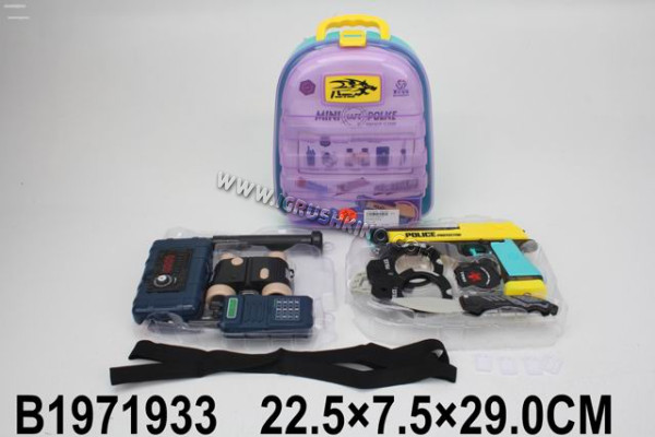 Набор шпиона 22,5х29см "Супер шпион 2" (рюкзак,аксессуары,в коробке) (Арт. 1971933)