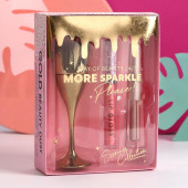 Подарочный набор: парфюм, глиттерные тени и блеск для губ "More sparkle, please!" 5040656