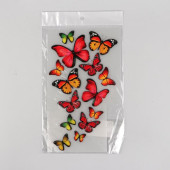 Термотрансфер бабочки 11*19,5см (фас 5шт цена за шт) ХК 2663389