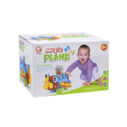 Развивающая игрушка для малышей &quot;Самолетик&quot; на батарейках, световые и звуковые эффекты,  в/к 20,5*12