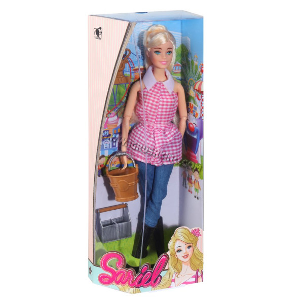 Кукла "Наездница", в комплекте аксессуары, в/к 12*6,5*32,5 см