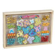Игровой набор "Бабочки", в комплекте 75 предметов