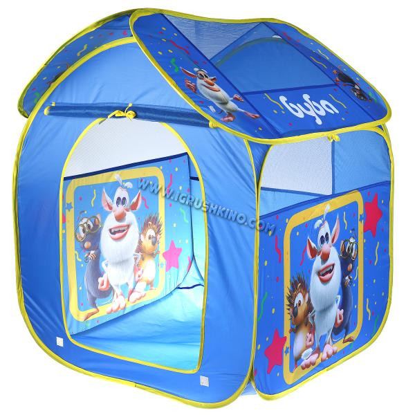 Палатка детская игровая "БУБА" 83х80х105см, в сумке в кор.24шт