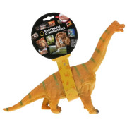 Игрушка пластизоль динозавр брахиозавр 31*9*26 см, хэнтэг, звук в кор.2*36шт