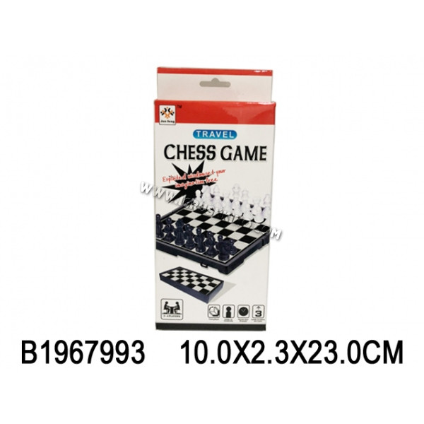 Игра настольная шахматы JF378-31 в кор. в кор.2*96шт
