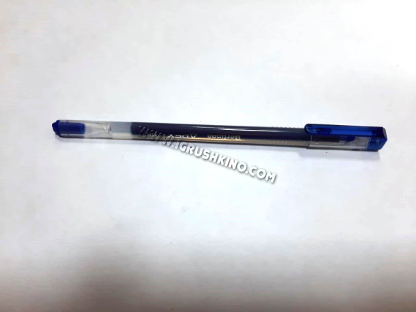 Ручка гелевая Berlingo "Apex", синяя, 0,5мм