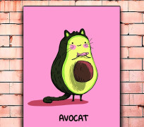 Постер «Avocat» средний