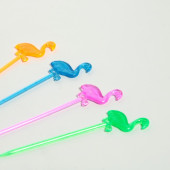 Шпажки для канапе "Фламинго", цвета МИКС (набор 12 шт.)