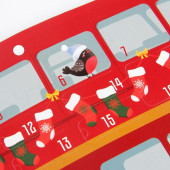 Календарь ожидания Нового года «Автобус», 29,7 х 42 см       7598438