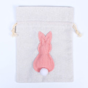 Мешок для подарков &quot;Кролик&quot; 19х14,5 см, цвет МИКС    7642230