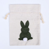 Мешок для подарков "Кролик" 20х15 см, цвет МИКС    7642229