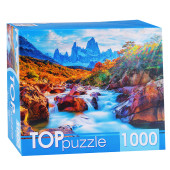 Пазлы 1000 TOPpuzzle "Гора-Фицрой, Аргентина"