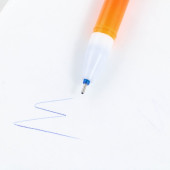 Ручка пластик пиши-стирай с колпачком "Я Огонь", синяя паста, гелевая 0,5 мм   9227088