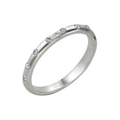 Кольцо "Венчание", посеребрение, 18 размер 1558257
