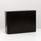 Коробка складная «Чёрная», 21 х 15 х 7 см 7303473