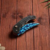 Сувенир деревянный "Ножик автоматический раскладной" голубой, синий 7560864
