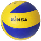 Мяч волейбольный MINSA размер 5, 280 гр, 8 панелей, PU, клееный   488226