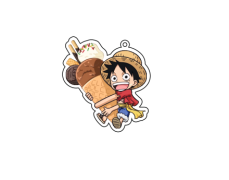 Акриловый брелок One Piece