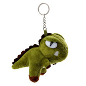 Мягкая игрушка "Динозаврик" на брелоке, 14 см, цвет микс   9672600