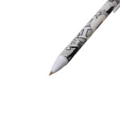 Ручка гелевая автоматическая черная, Комикс-аниме МИКС   9669339