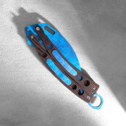 Сувенир деревянный &quot;Нож-бабочка. Керамбит&quot;, синий 9762237