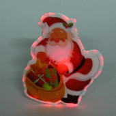 Сувенир с подсветкой "Дед Мороз с подарком" 10*8 см