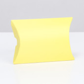 Коробка складная, подушка, жёлтая,  11 х 8 х 2 см, 9545918