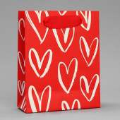 Пакет ламинированный вертикальный «Я тебя люблю», S 12 × 15 × 5,5 см        9945323