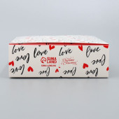 Складная коробка «Love», 21× 15 × 5 см 9842345