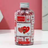 Соль для ванны "Любовь - это...", с лепестками розы, 370 гр 10031632