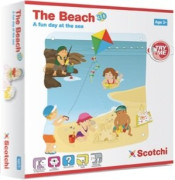 Игра настольная "На пляже" в коробке