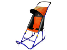 Санки - коляска ТИМКА 1+ (оранжевый)