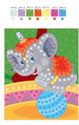 Набор для творчества из пайеток "Цирковой слон"